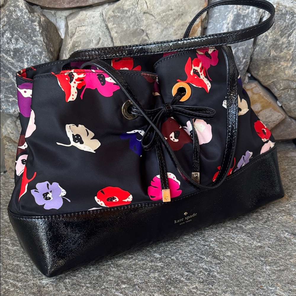 Kate Spade NY West Valley Nylon Maryanne Floral Shoulder Bag